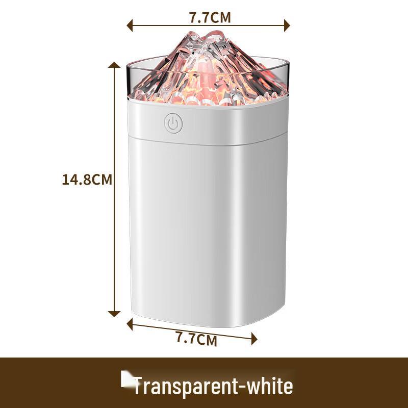 Volcano Humidifier with 7-Color LED Light