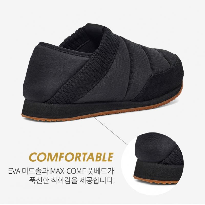 Teva Unisex Winter Slip On Stvu2333091 Blk