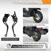 Universal Motorcycle Brake levers  Motorcycle Accessories Modified Horn Adjustable Hand Lever GY6