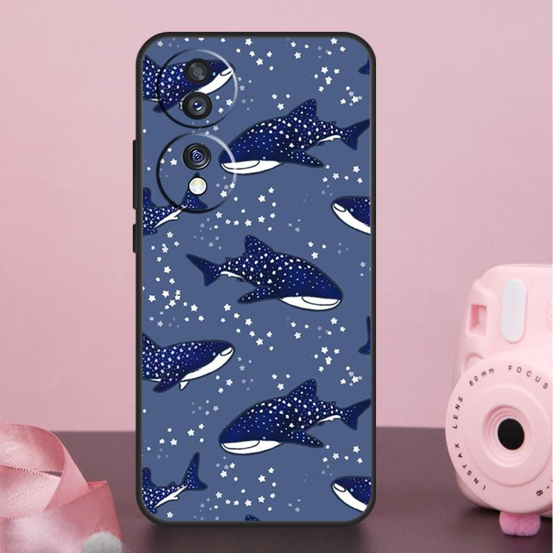 Whale Sharks Case For Honor 90 70 50 10 Magic 5 Lite Magic 6 Pro X7 X8 X9 X6a X7a X8a X9a X9b X8b Cover