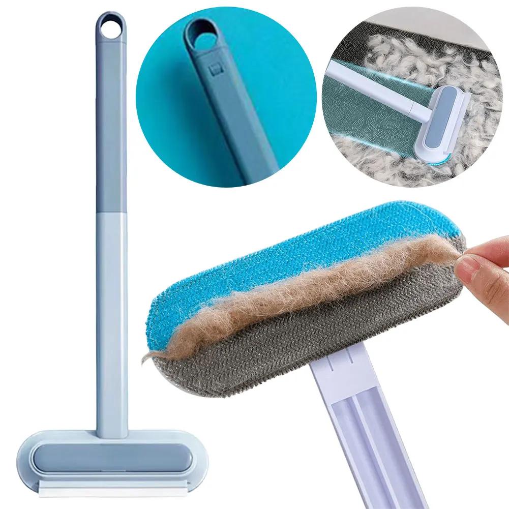 

Pet Hair Remover Brush Carpet Bed Hair Cleaning Tool Versatile Window Screen Cleaner Brush Long Handle for Carpet Bed Sofa spain