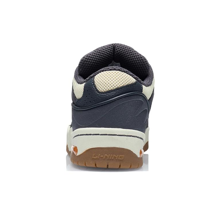 Li Ning CF Tracing The One Soft And Comfortable Low Top Skateboard Shoes Men's Ebony Black Color AGCR469-3