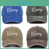 Classic Mama Embroidered Baseball Cap With Adjustable Fit For Casual Wear