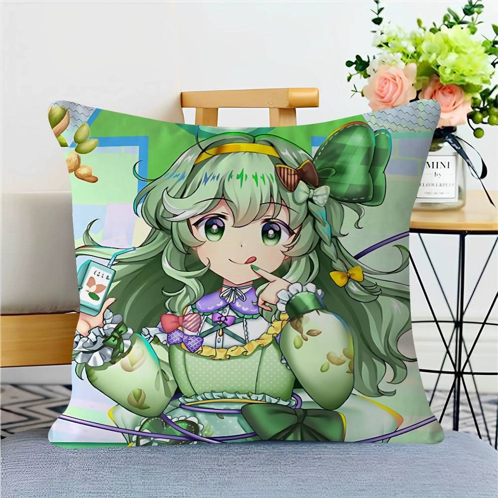 Game Touhou-Project Maple Design Cushion Cover Happy Autumn Harvest Decor Holiday Decorati Pillow Cover
