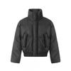 Winter Warm Puffer Jacket Stand Collar Cotton Coat Short Streetwear Vintage Thick Men Women