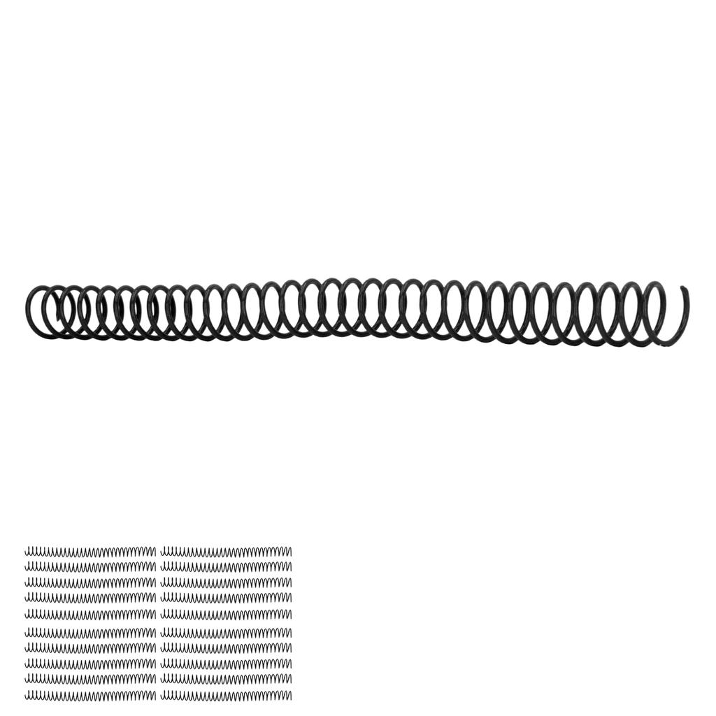 20Pcs Plastic Spiral Binding Coils 19mm 3 4in ID 30 Holes Spirals for A4 A5 Notebook