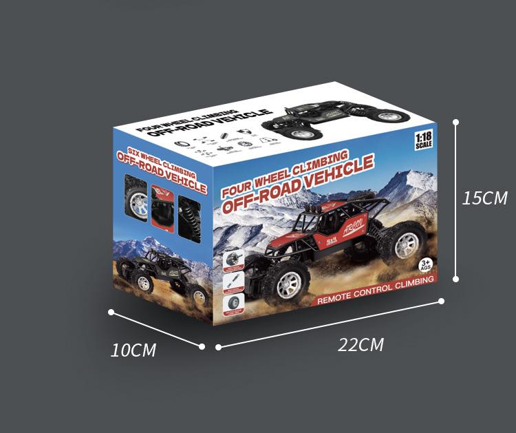 XL Remote Control Drifting Off-Road Vehicle: 4WD Climbing & High-Speed Rechargeable Toy Car