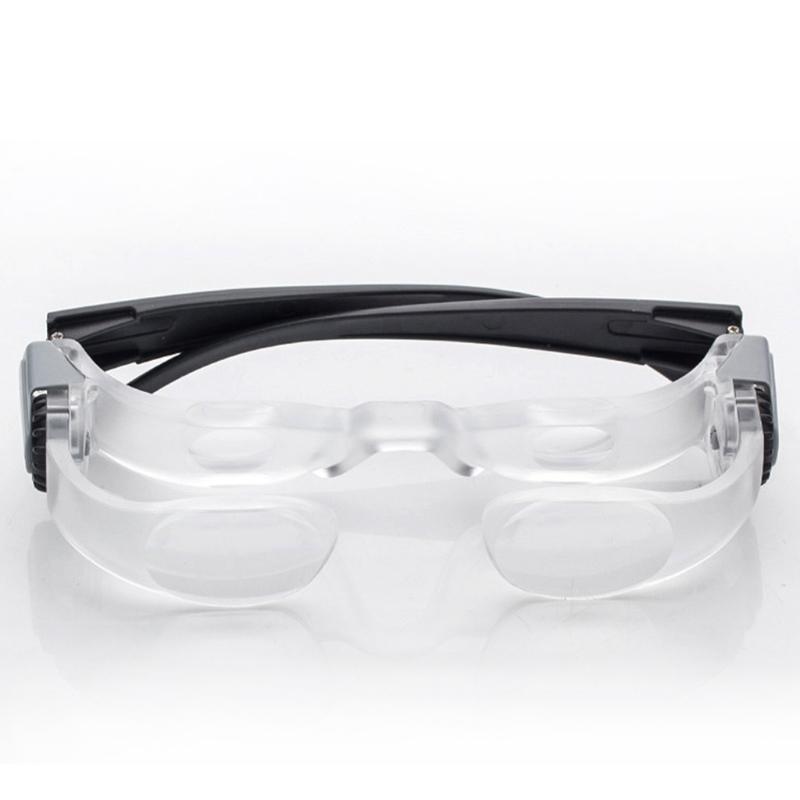 2.1x TV Glasses Distance Viewing Headband Magnifier Headset Magnification Glass