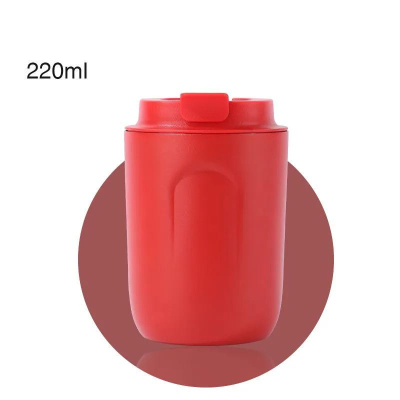 220ml Mini Thermo Coffee Cups Mug 316 Stainless Steel Travel Thermal Mug Tumbler Small Water Bottle Keep Warm Cold Insulated Cup