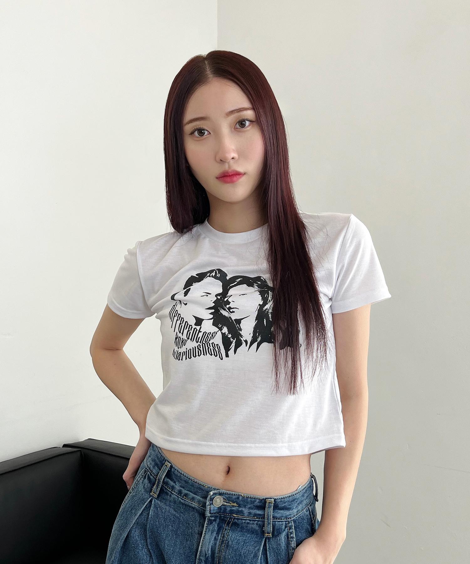 D So H Three Women S Semi-Crop Top White Free