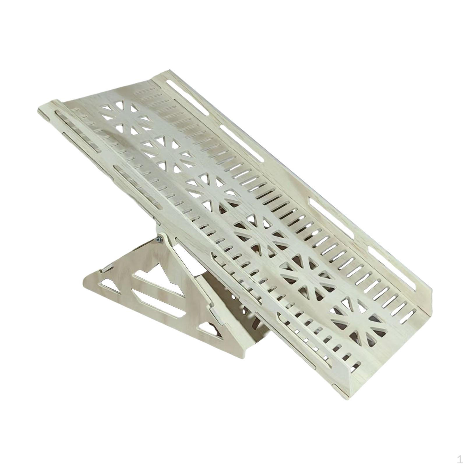 

RC Car Bridge Climbing Scene Prop Desktop Wooden Simulation Obstacle Ramp for 1/24 Crawler Seesaw