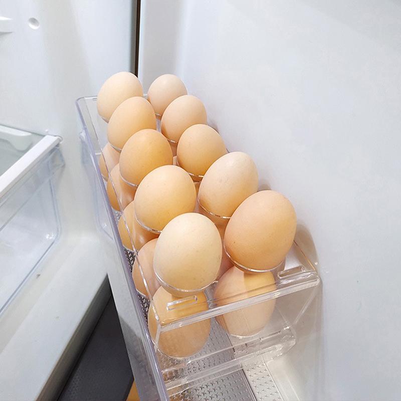 6/10 Holes Egg Storage Container Refrigerator Holder Display Organisers