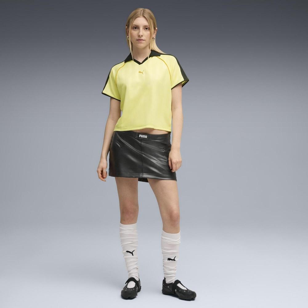 Puma W T7 Relaxed Football Jersey 633973 35gold Moon