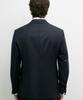 Massimo Dutti Striped Wool Blend Suit Blazer