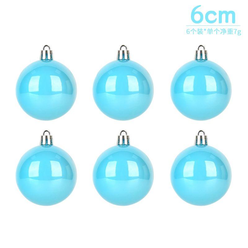 Christmas Tree Decoration Plastic Ball Pendant Art Shopping Mall Supermarket Showcase Christmas Holiday Hanging Ball Accessories