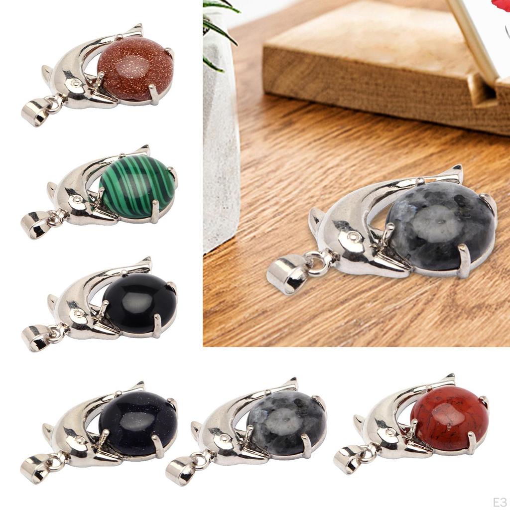 Přívěsek náhrdelníku s delfínem Odolný klíčenka DIY Dekorace Kostýmové šperky Dárky na párty Valentýna