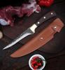 3pcs Forged Sharp Butcher Knife Boning Knife Slicing Knife with Knife Cover Multifunctional Kitchen Knife Set