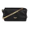 Logo Detail Magnetic Snap Leather Crossbody Shoulder Bag Women Bags Black A755280021555