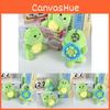 Rotating Whimsical Turtle Plush Keychain Delightful Stress Relief Toy Children For