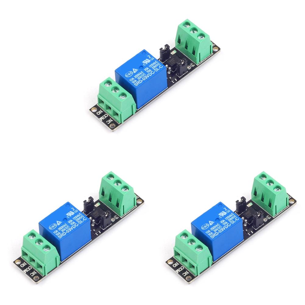 DC 3V/3.3V Isolated Drive Control Board Output Signal Indicator Relay Module Microcontroller IO Port Optocoupler Relay Module