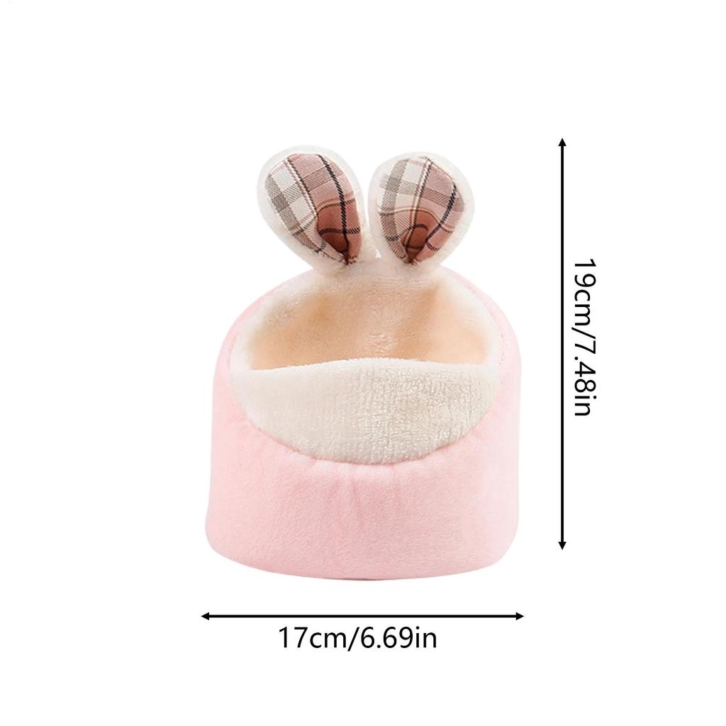 Hamster Bed Small Animal Warm Comfortable Nest Small Pet Hangable Bed Sleep Pouch For Animals Squirrels Marmosets Gerbil
