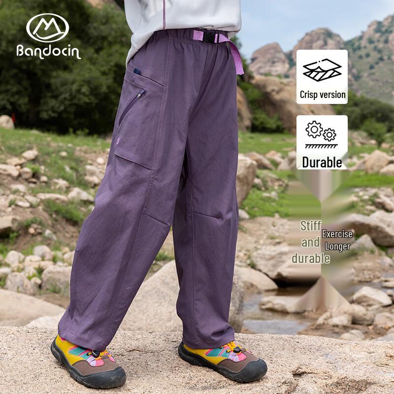 BANDOCIN Girls' Sporty Cargo Pants