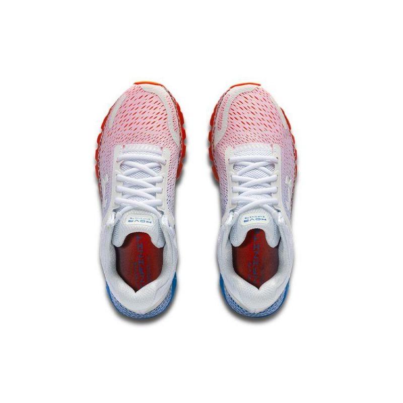 Under Armour Infinite 2 Comfort Fabric Low Cut Running Shoes Women White Red Blue 3025229-101