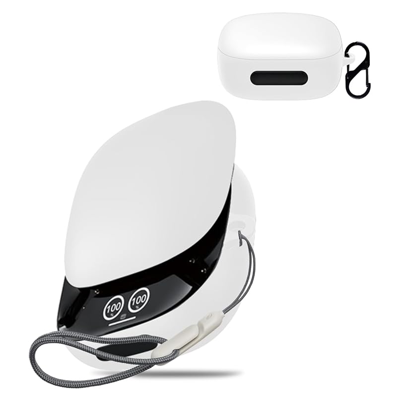 

correspondence For Anker Soundcore Liberty 4 Pro case cover [RIGFUJUN] Protective cover With carabiner Loss prevention case for earphones Scratch