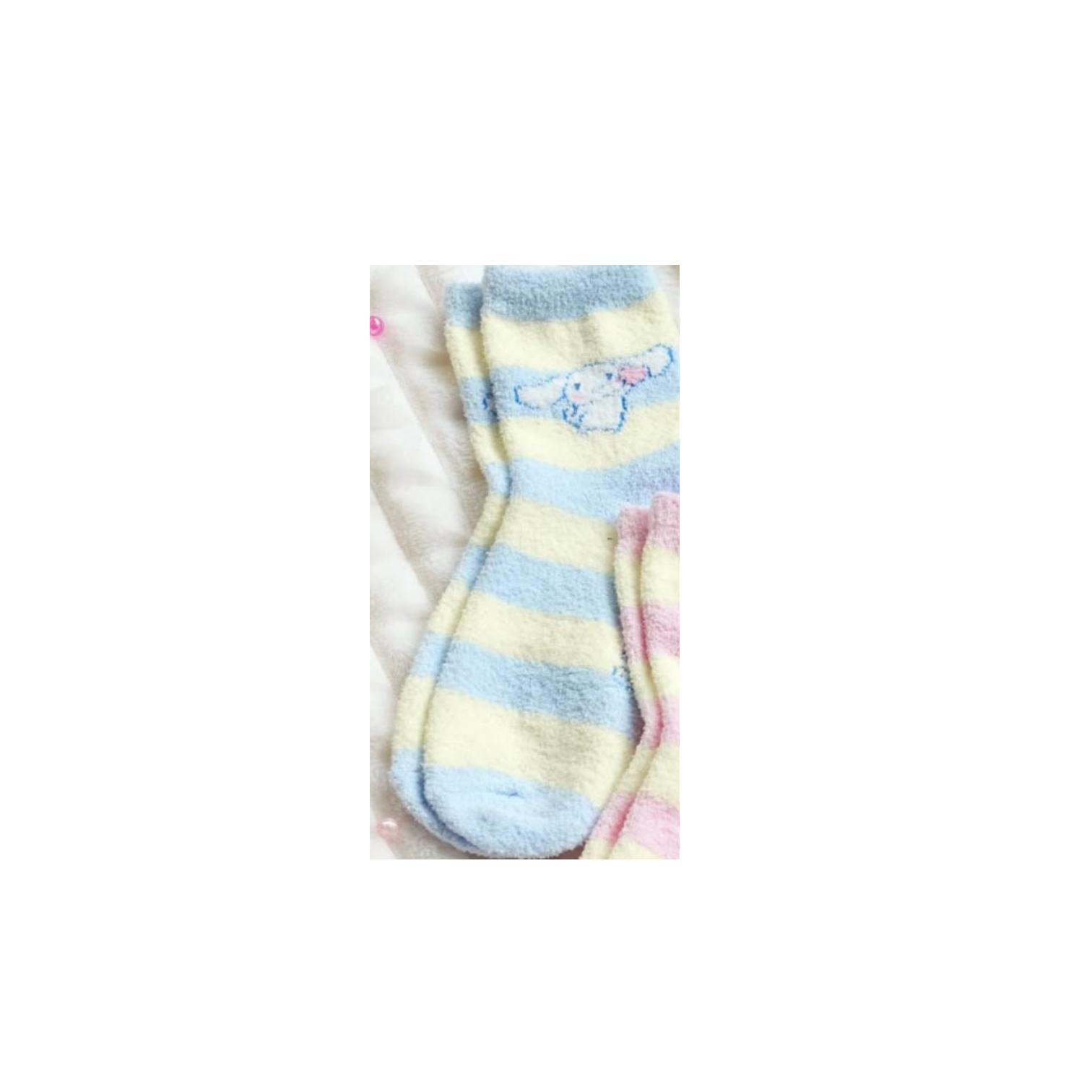 daiso korea sanrio носки для сна синий