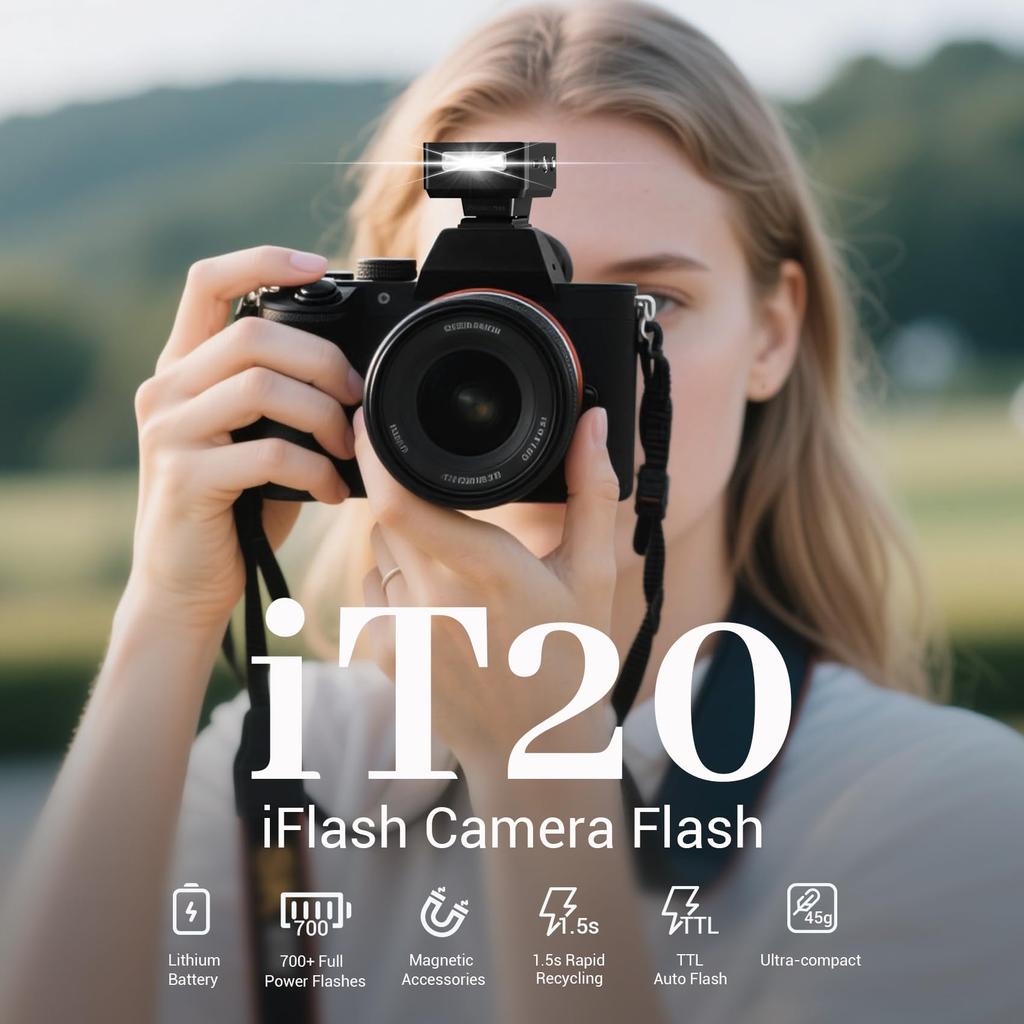 Authorized The Godox iT20 S Supports TTL Auto Flash and Manual Features Flash Exposure Compensation Speed Fine and a Power Range Speed Fine It
