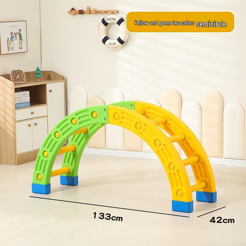 

Детская сенсорная балансировочная балка и лазалка - Четверть круга, фитнес-игрушка для детского сада