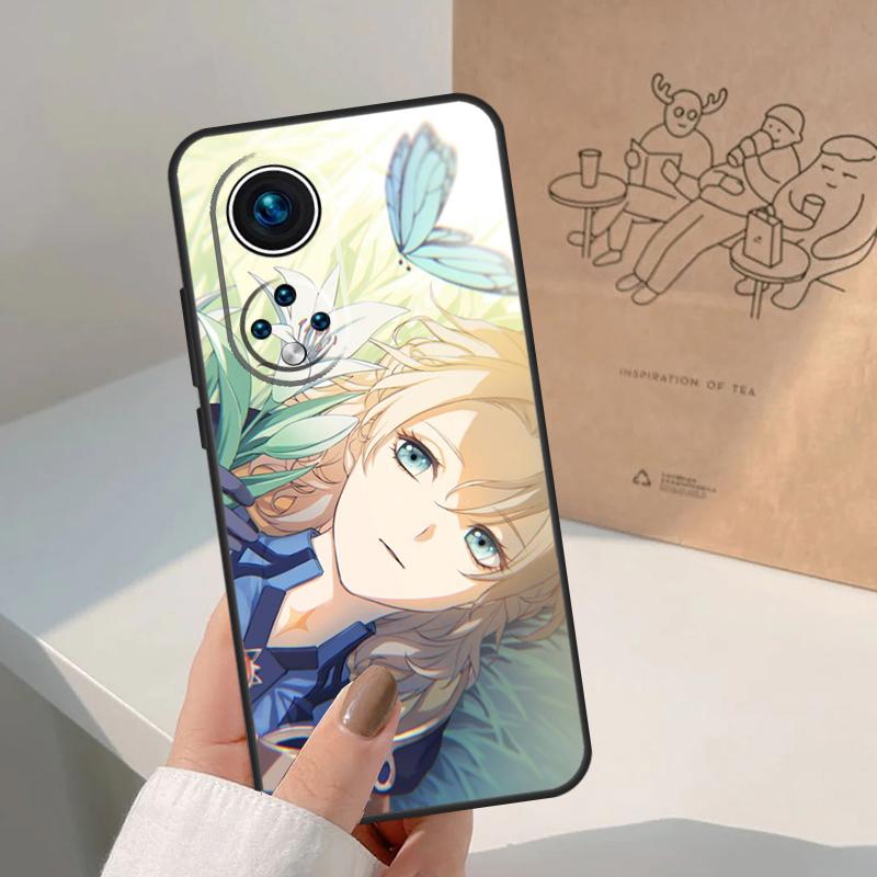 Albedo Genshin Impact Case For Honor Magic 8 Pro 5 6 7 Lite Honor 200 400 Pro X9c X9b X9a X8a X8b 50 70 90 Cover