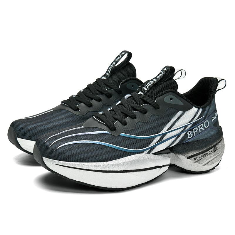 Chitu 8PRO New Popcorn Soft Sole Non-slip Men's and Women's Sports Shoes Youth Carbon Plate Lightweight Professional Running Shoes