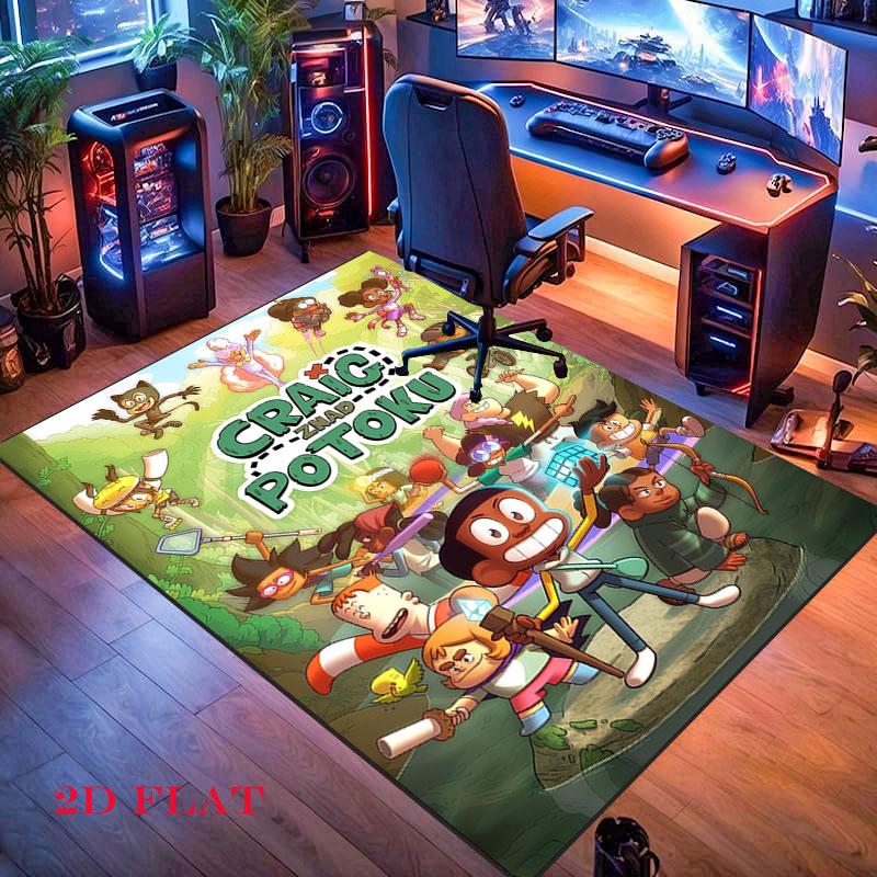 Creek Hideout Carpet Rug for Living Room Bedroom Home Sofa Decoration,Kids play Nonslip Floor Mat