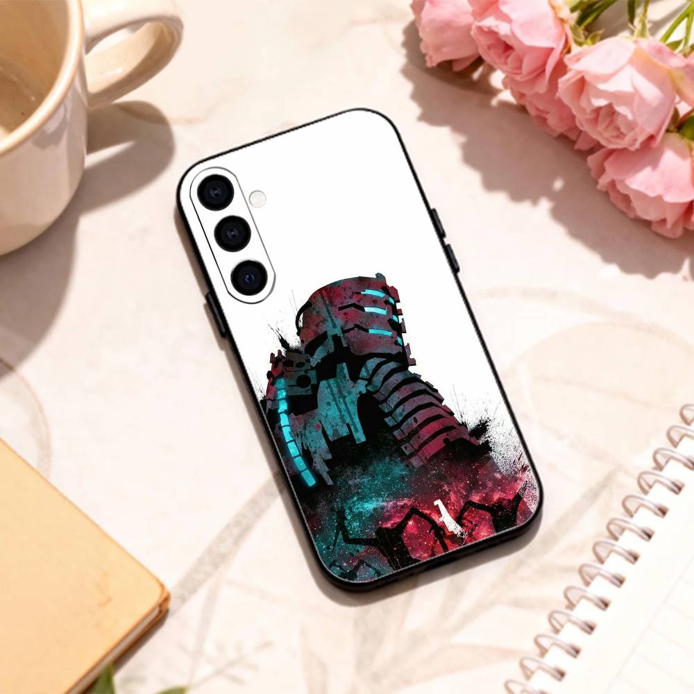 Dead-ES SpaceS Game phone Case For Samsung Galaxy A73,A72,A71,A70,A53,A52,A51,Others Soft Black Shell
