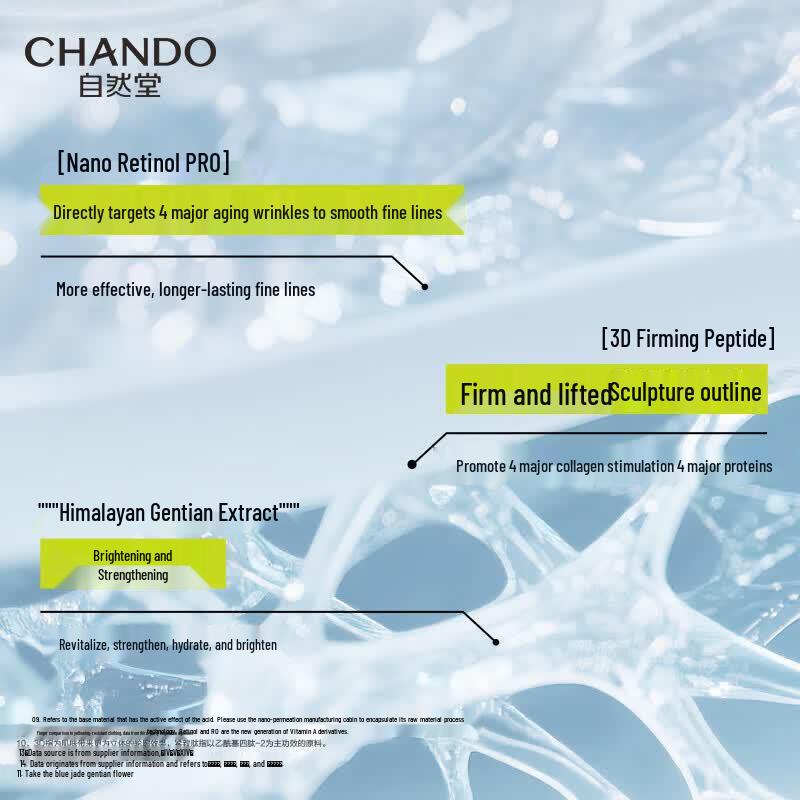 CHANDO Men's Glacier Anti-Wrinkle Revitalizing Essence Emulsion