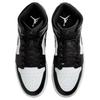 New JORDAN 1 Mid Black White Iron Grey DQ8426-001
