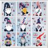American Independence Day Dwarf Window Glass Door Electrostatic Sticker