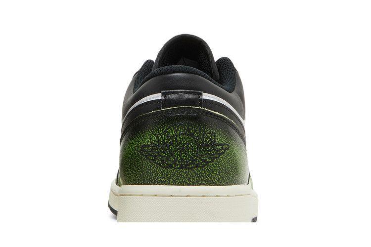 Men's Sneakers Nike Jordan 1 Low Wear Away Electric Green Black/Electric Green