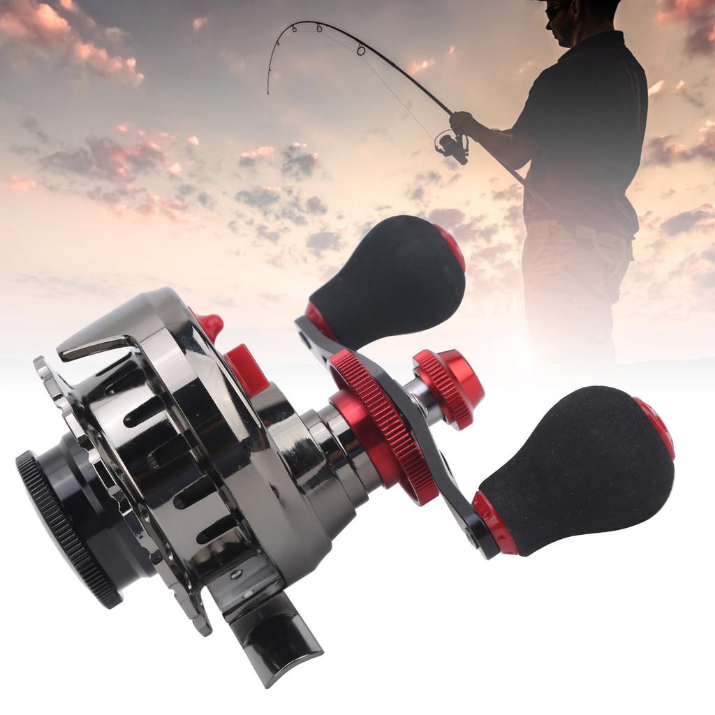 Fishing Reel 8 Bearings 2.6:1 Gear Ratio Lightweight Fishing Raft Wheel AccessoryRight Hand Type