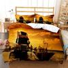 Scania Truck Duvet Cover Set 3D Print Soft Comforter Cover Microfiber Bedding Set Trendy Truck Quilt Cover For Room Decor 2/3Pcs