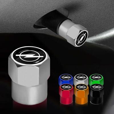 4pcs Car Wheel Tire Metal Valve Cover Defender Decorative For Astra J Insignia Astra G Corsa Zafira B Mokka Vivaro Meriva