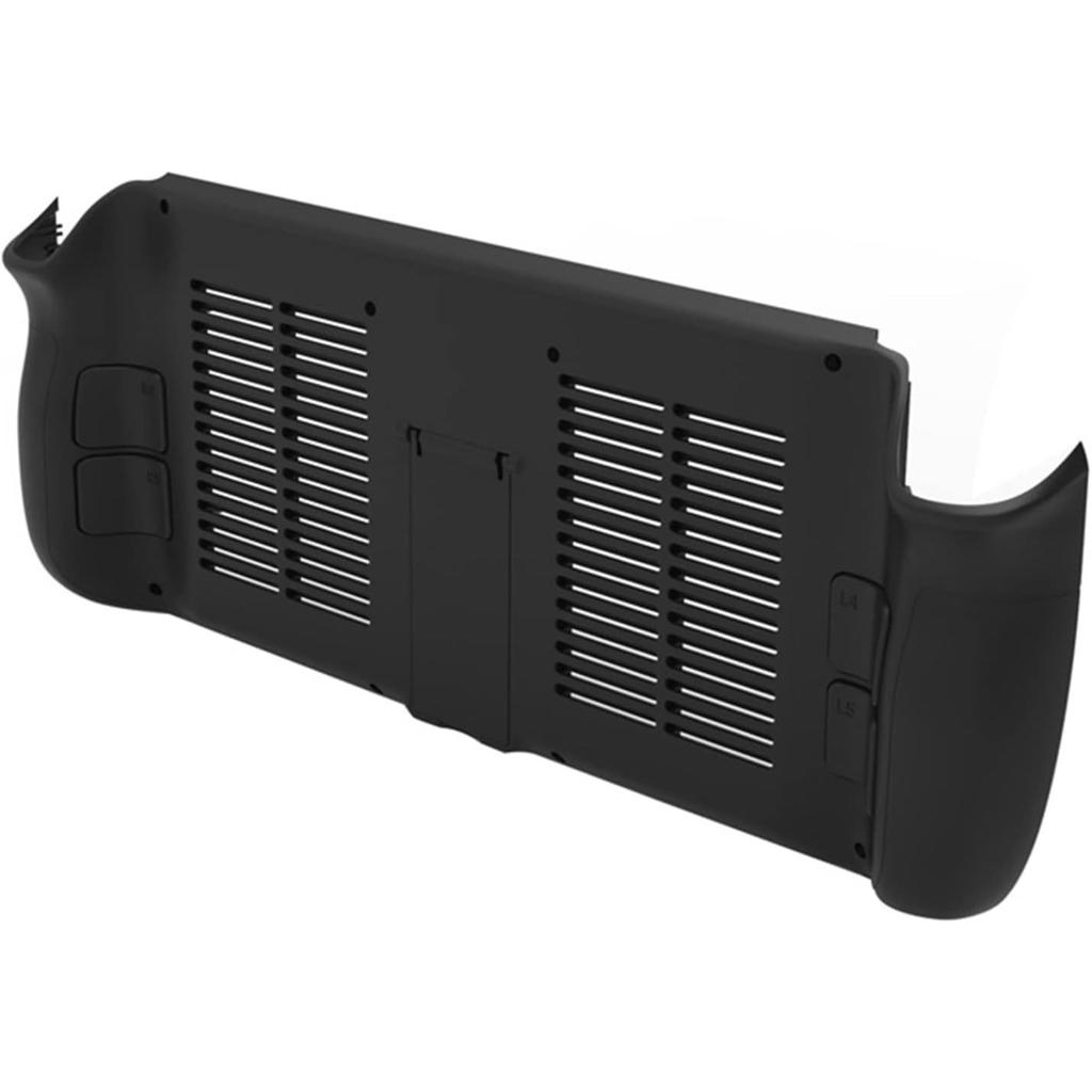 Kühlendes Rückschalengehäuse für Steam Deck, Schutzhülle mit Halterung, stoßfestes Spielekonsolen-Zubehör