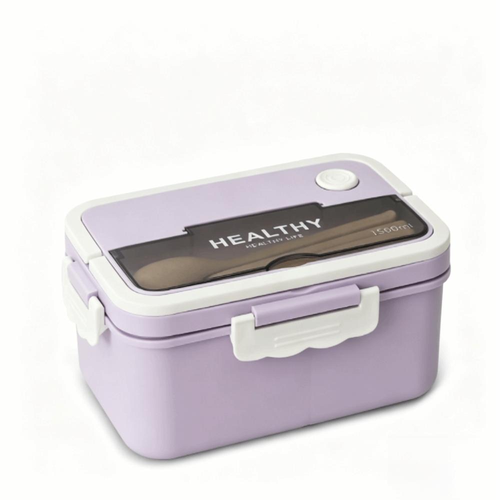 3 Compartment Compartment Lunch Box 1500ml Thermal Lunch Box Lunch Storage Container For Travel