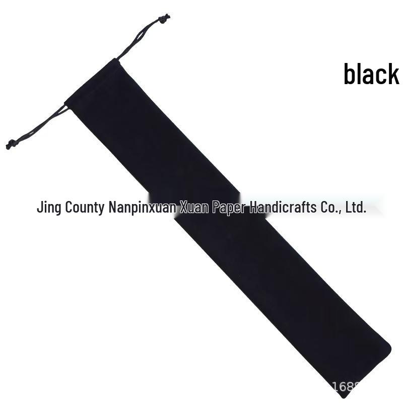Ancient-Style Chinese Folding Fan with Su Gong Brocade Linen Cover and Drawstring Clasp