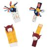 Set di sonagli da polso e caviglia per animali del bosco - Giocattoli a campanella educativi multi-stile