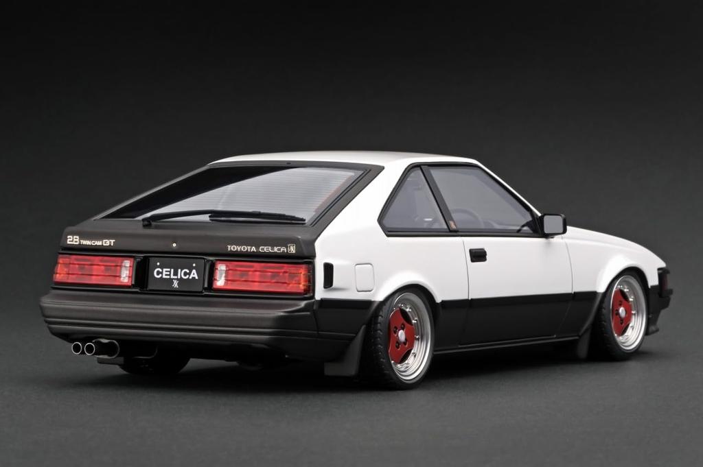 Ignition Model Toyota Celica XX 2800GT Metallic Finished Product IG3536 1/18 (A60) White/Gun