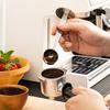 BOLTIFY Stainless steel Coffee Measuring Spoon Scoop With Stand Manual Coffee Beans Mills Press Coffee Grinder Powder Spoon