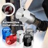 4Pcs 3D Metal Tire Valve Caps Car Tyre Air Stems Cover For Chr Corolla Camry Rav4 Yaris Hilux Prius Avensis RO0