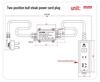 EMI 220V Single Phase 10A Power Cable with C13 Interface & Anti-interference Filter for HIFI Audio